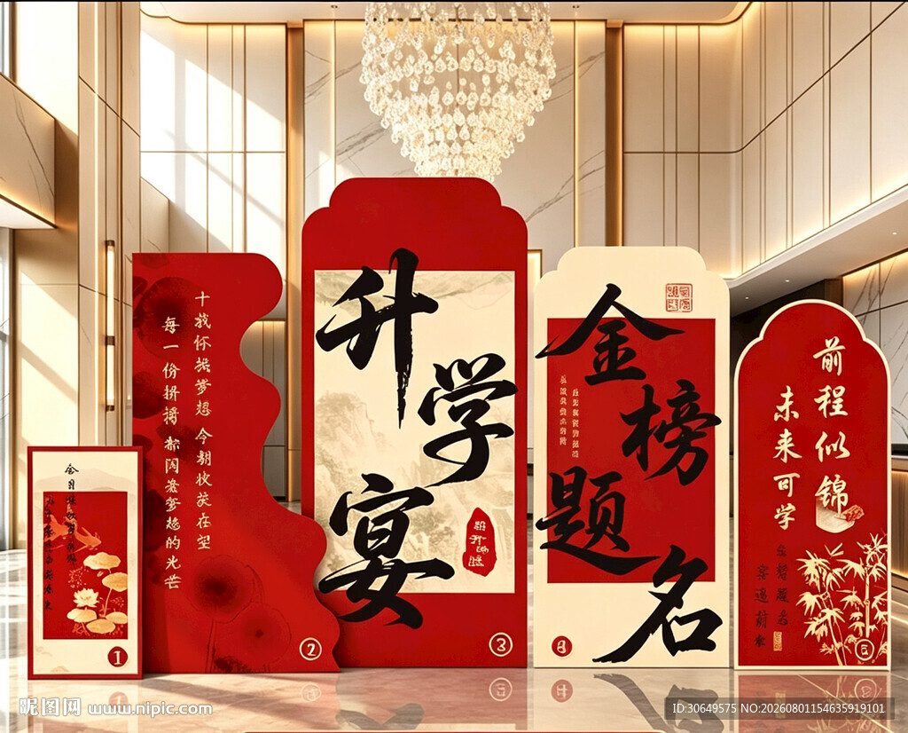 升学宴主题布置装饰场景