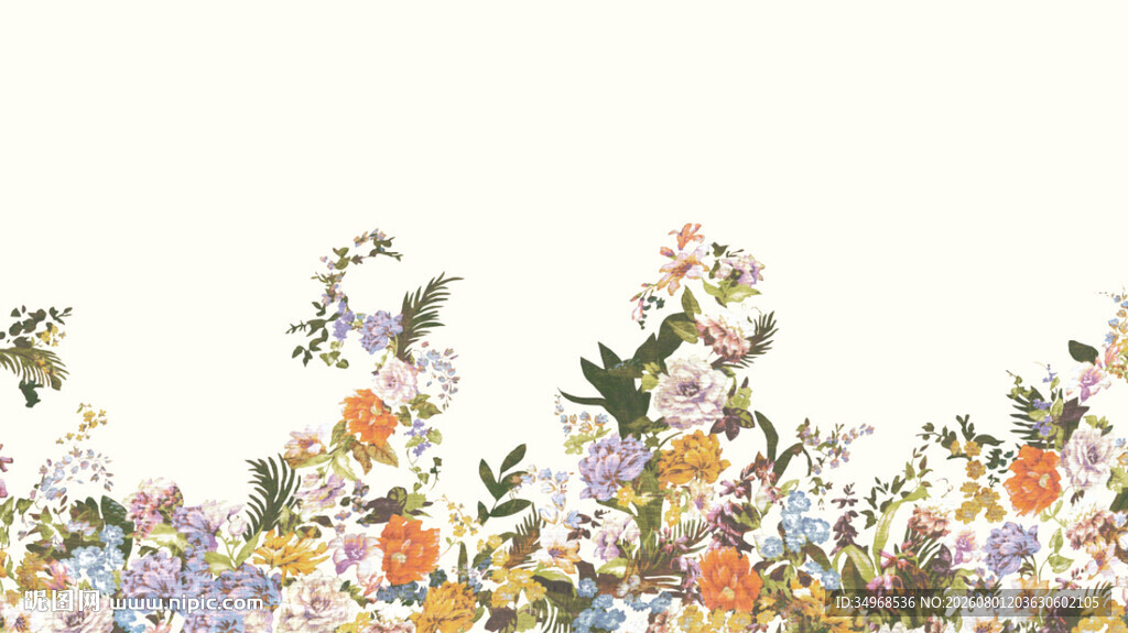 单边定位花