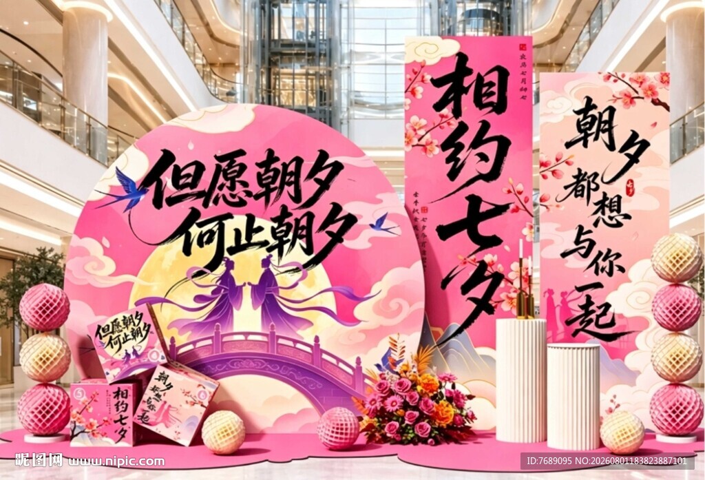 七夕美陈