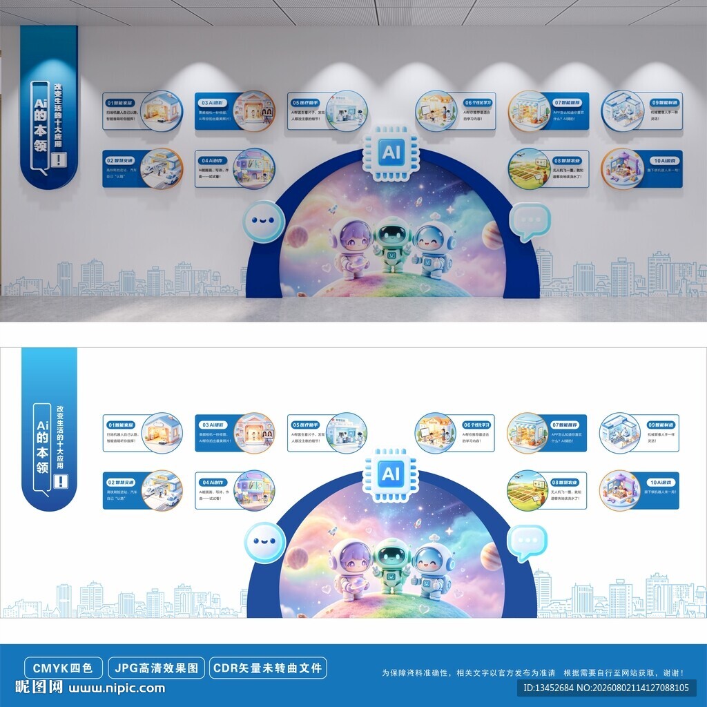 AI人工智能文化墙