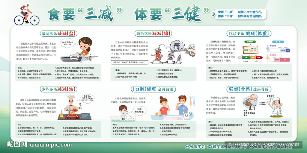 三减三健宣传栏