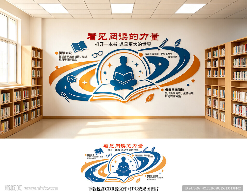 阅读文化墙