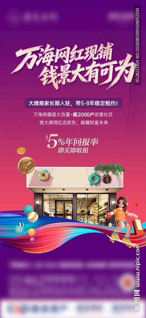 地产商铺热销海报