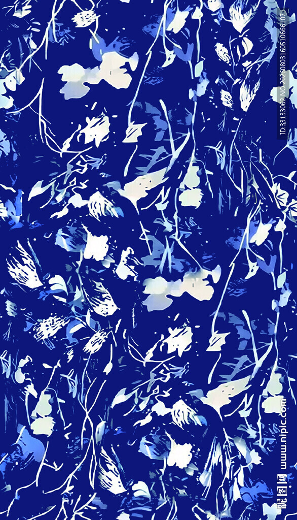 扎染花 数码