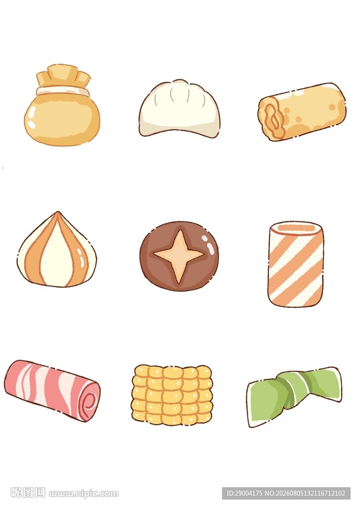 多样美味中式传统糕点