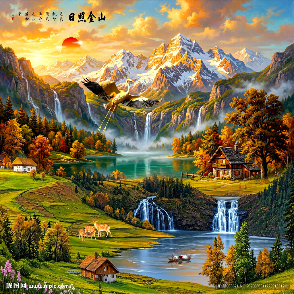 山水风景画