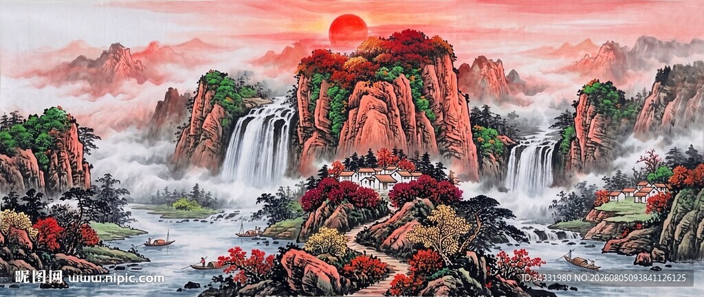 旭日东升