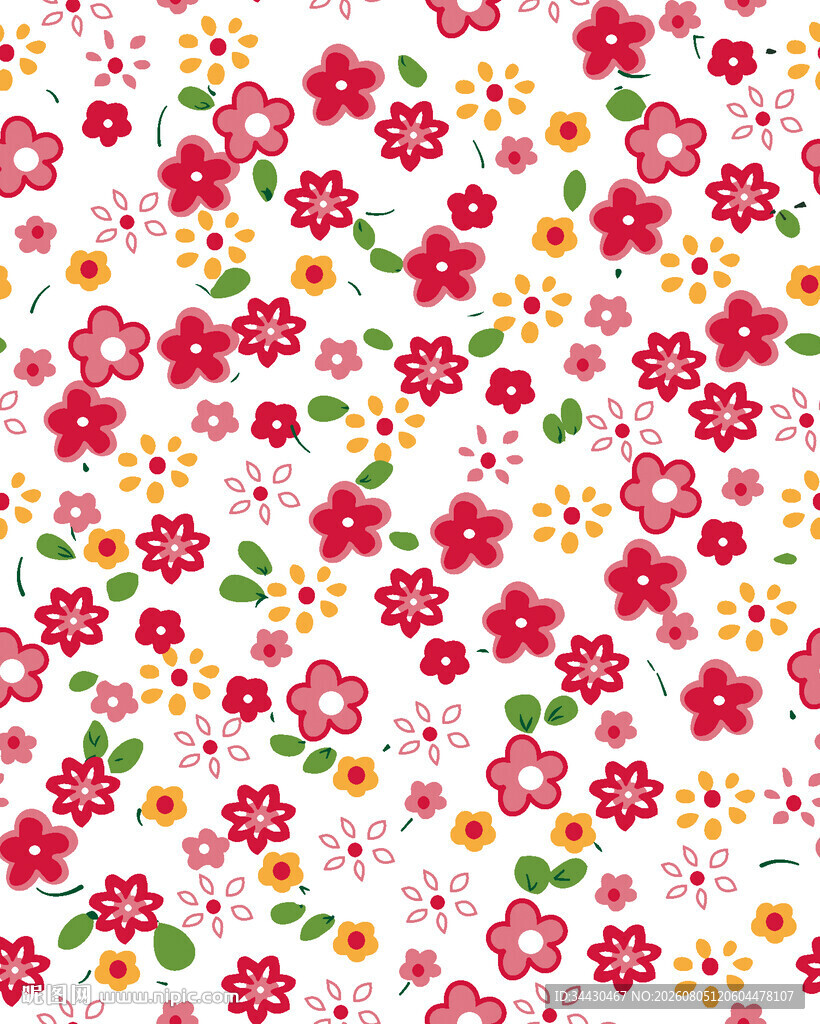 花卉图案背景