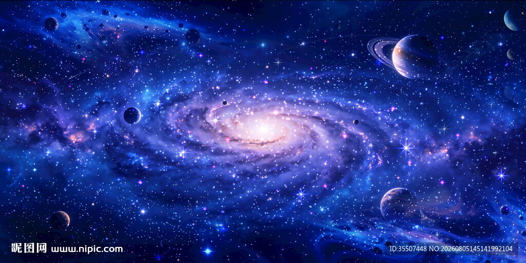 唯美星空顶星空背景星空软膜灯箱