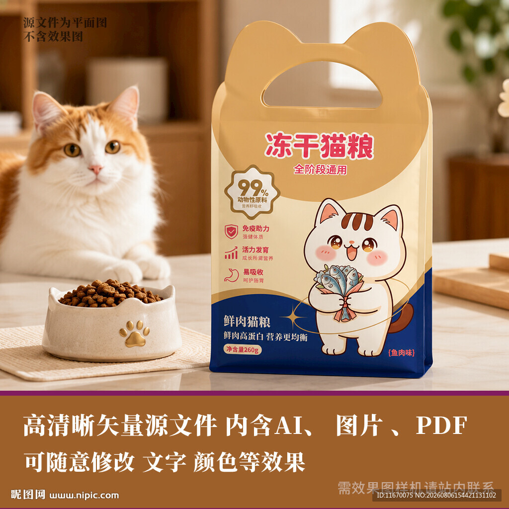 猫粮包装