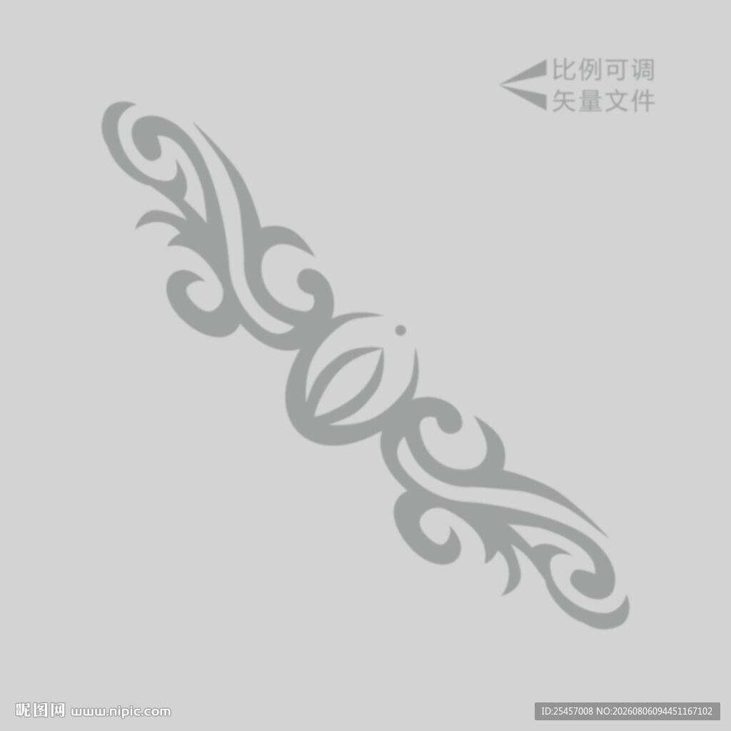 卷草图案