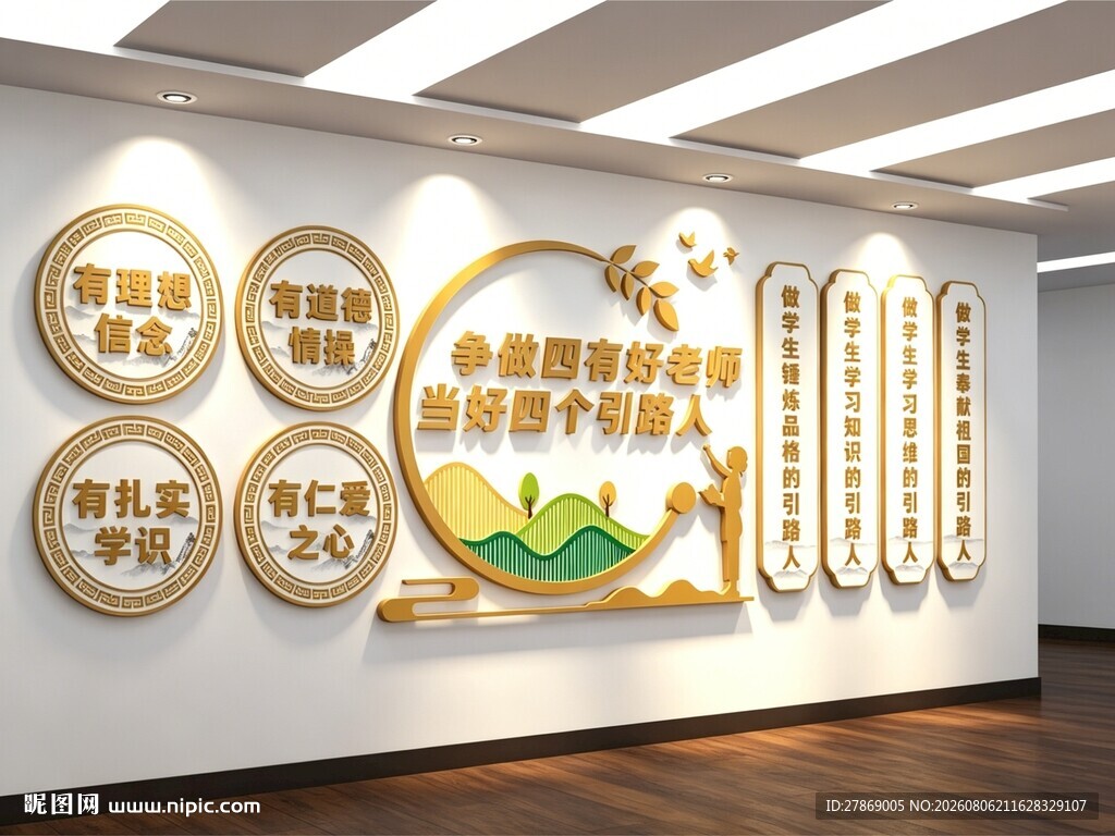 教师办公室文化墙