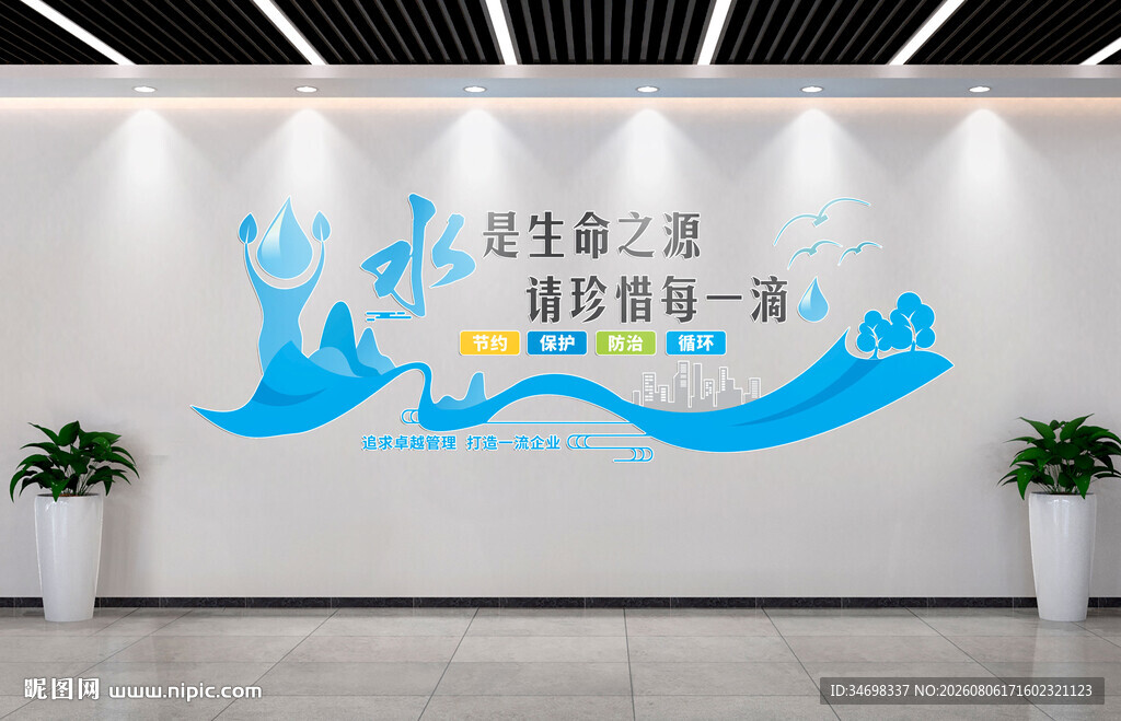 水资源文化墙