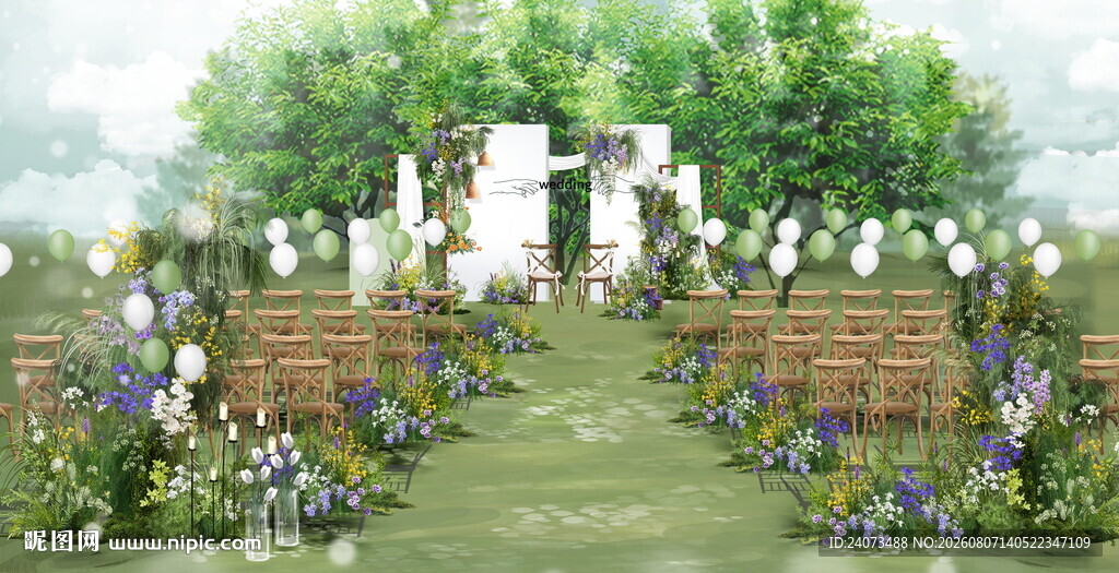 梦幻花园景观