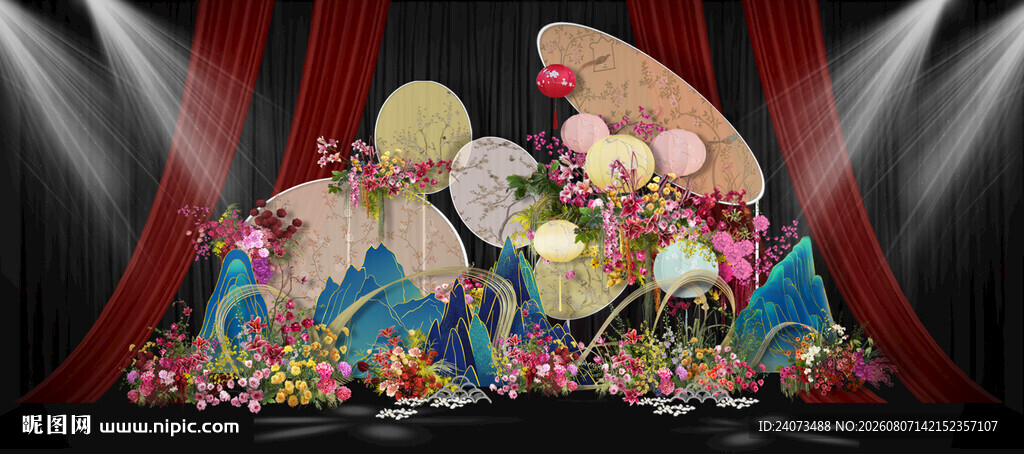传统戏曲人物精美扮相