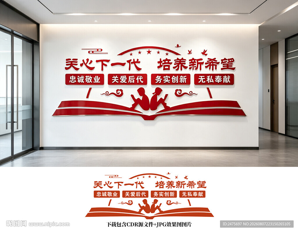 关工委文化墙