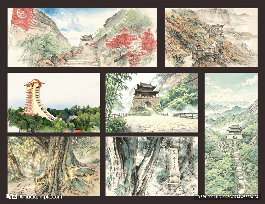 壮丽山水风景组图
