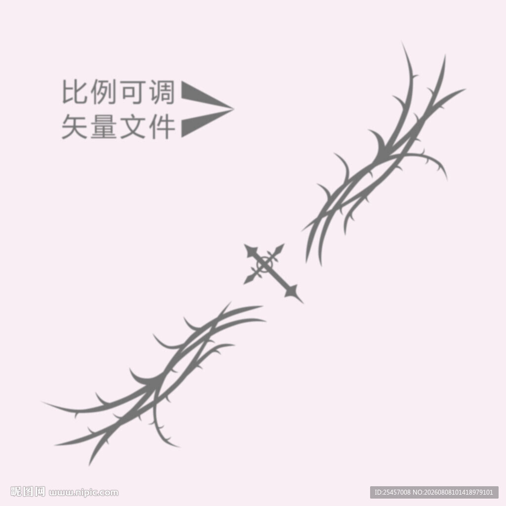 荆棘纹身