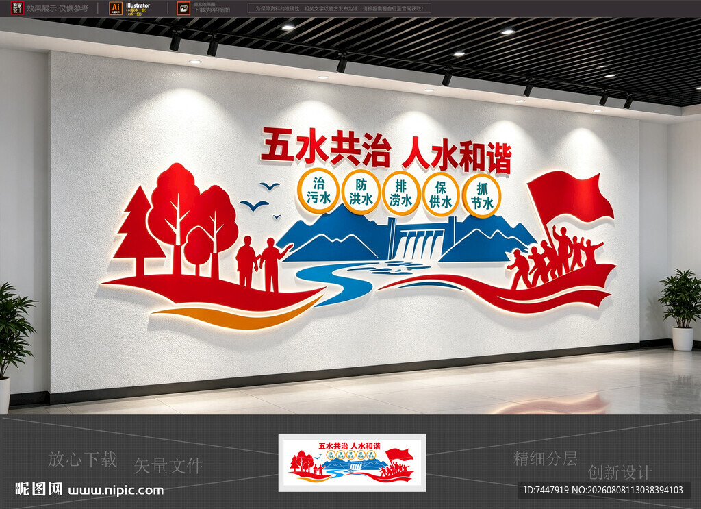 五水共治文化墙