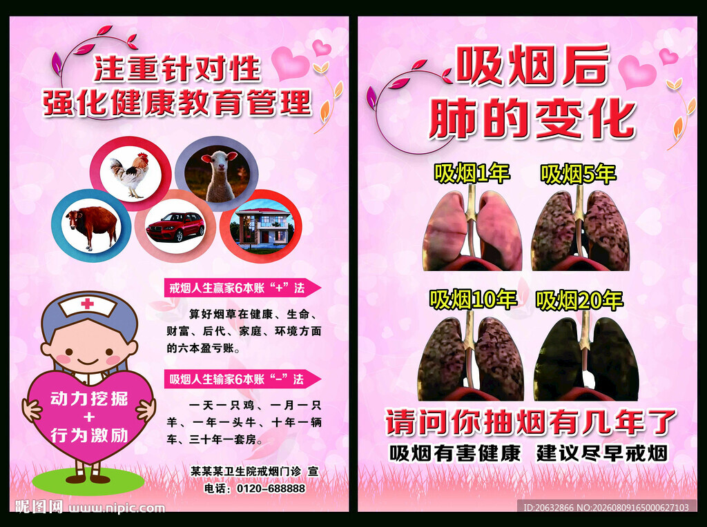 吸烟后肺的变化