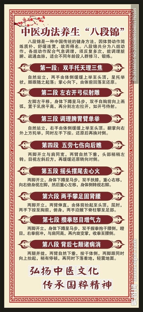 中医养生知识展架