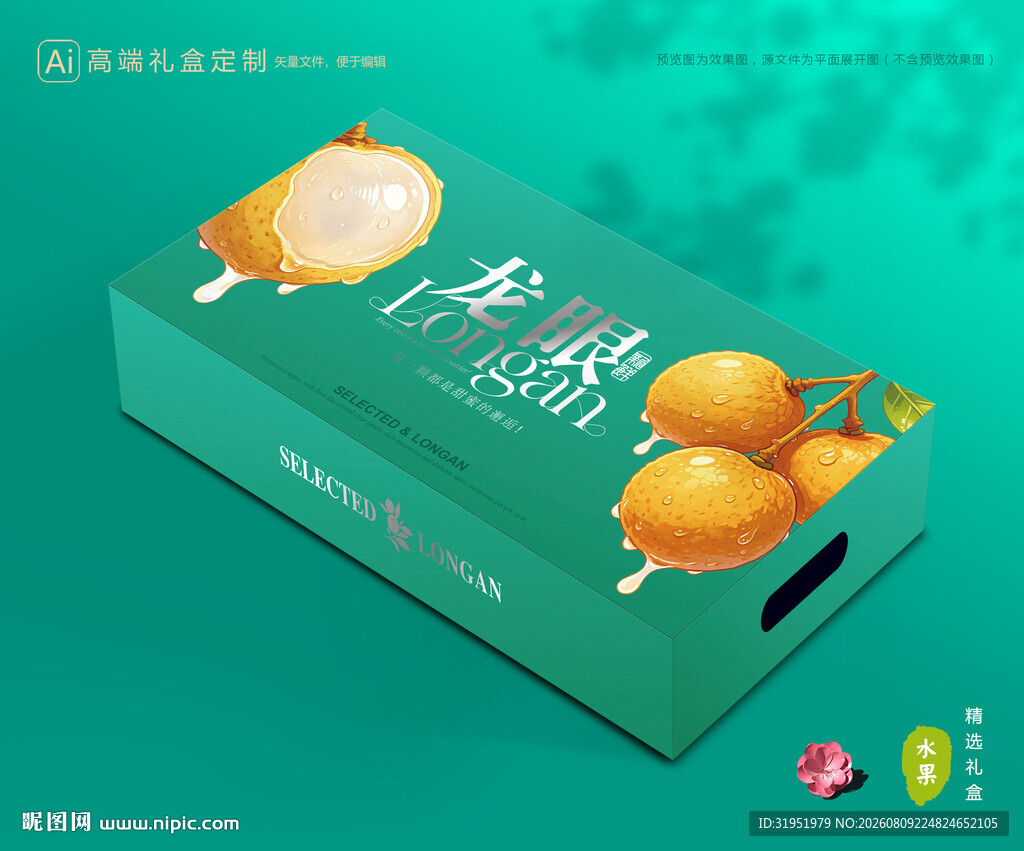 龙眼包装 桂圆礼盒