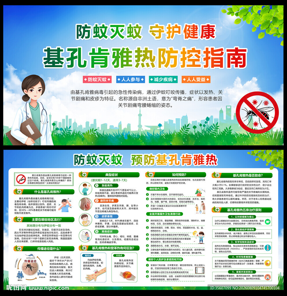 基孔肯雅热海报