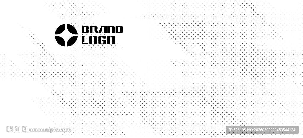 科技风logo墙铝板图案背景