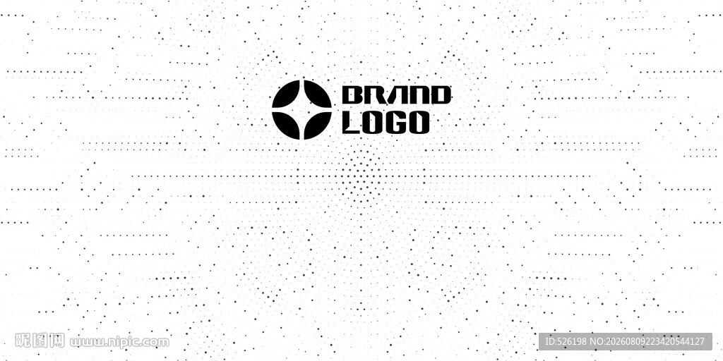 科技logo墙铝板图案