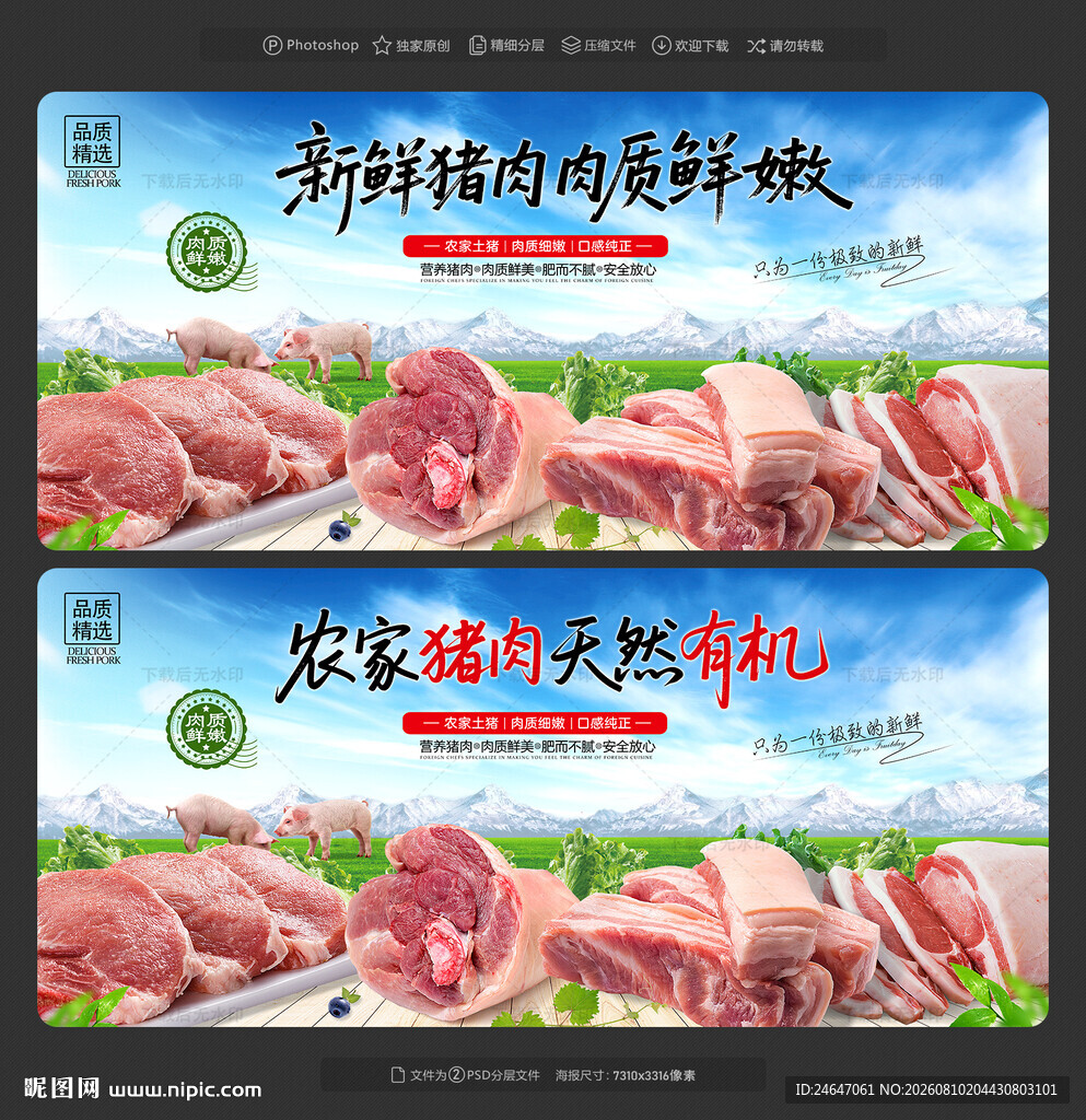 猪肉