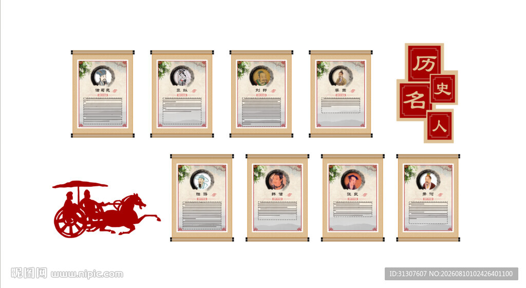 历史名人 校园传统文化