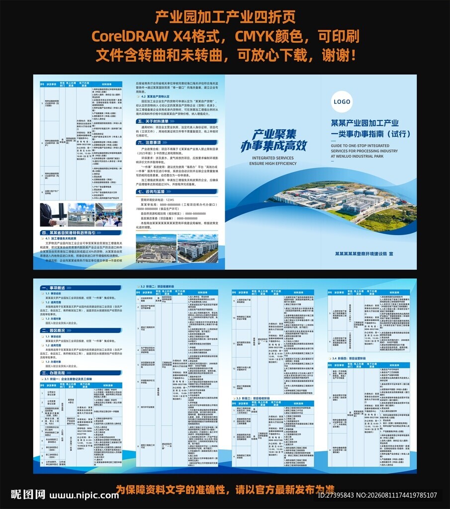 产业园加工产业一类事办事指南