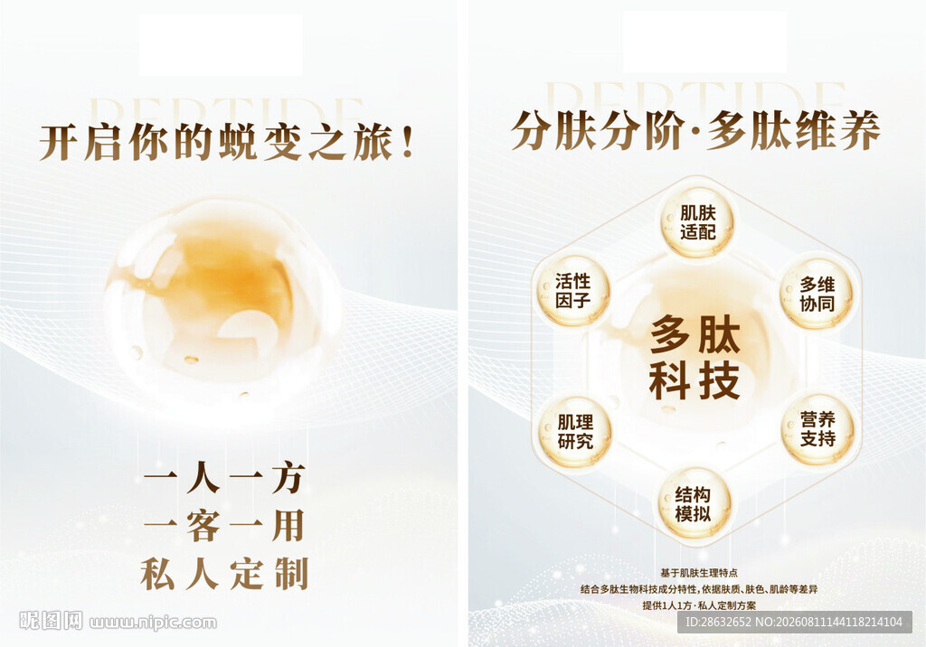 分肤定制 因肤制肽