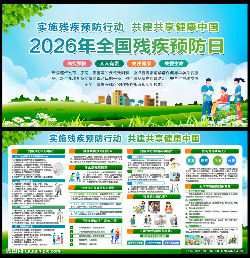 2026全国残疾预防日