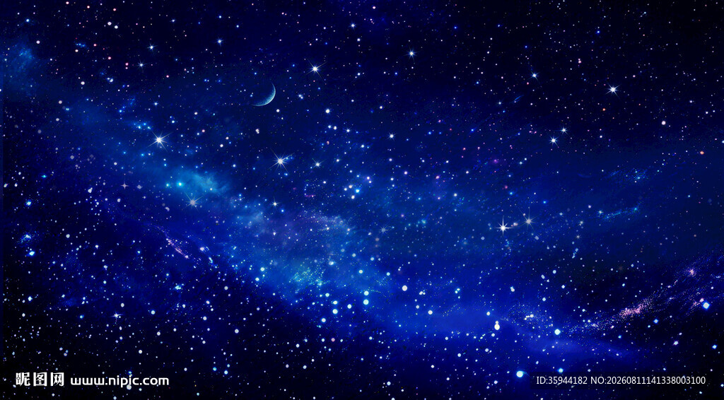 蓝色星空吊顶