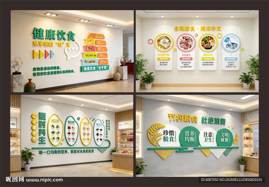 食堂文化墙