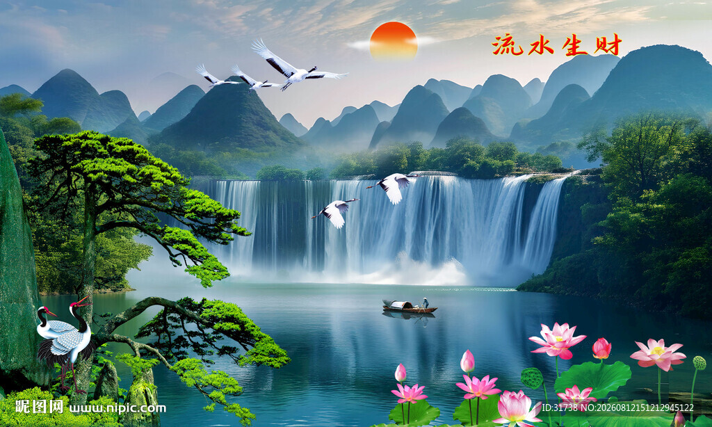 流水生财