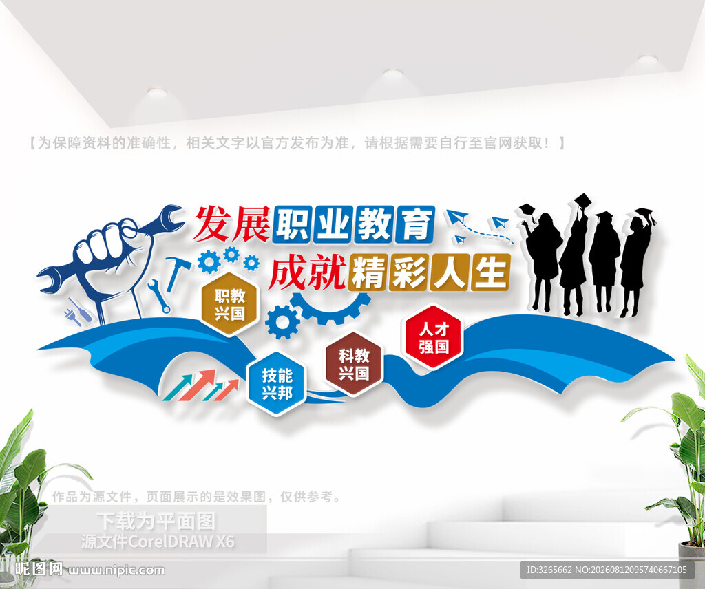 职业教育文化墙