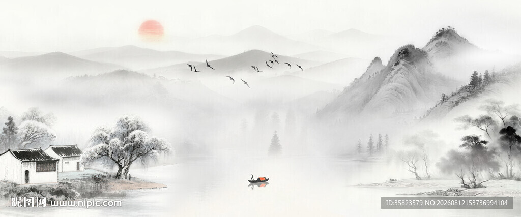 水墨江南