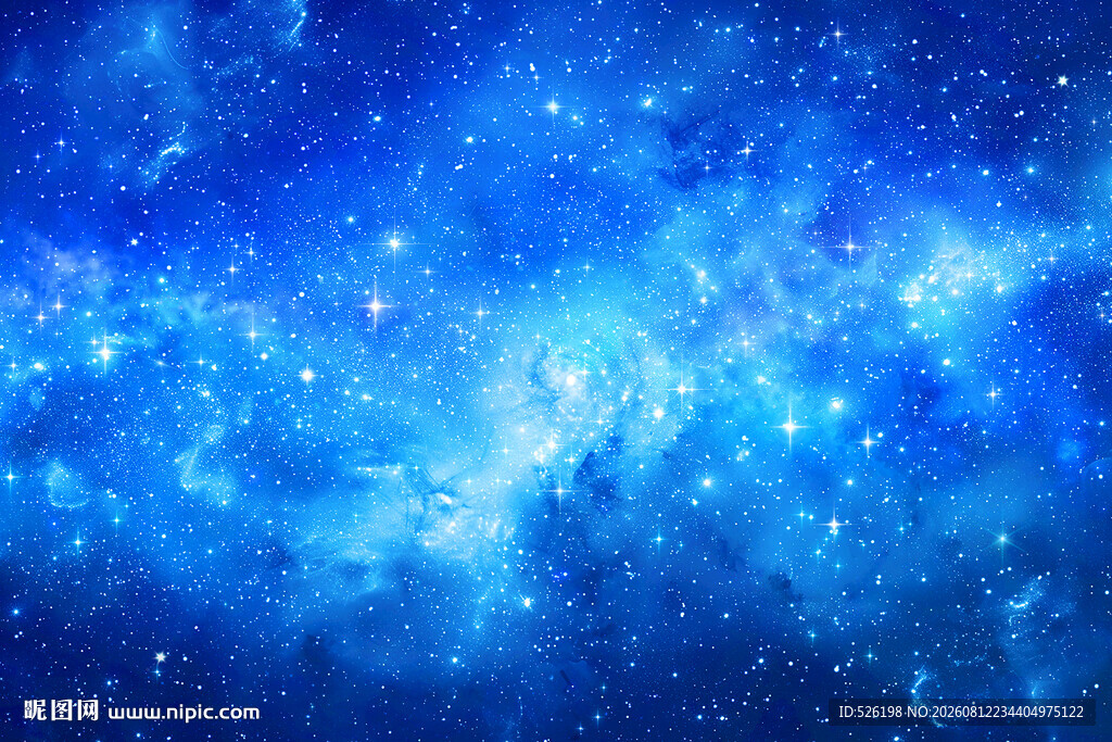 蓝色星空