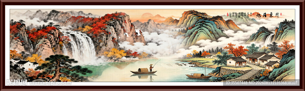 山水风景画