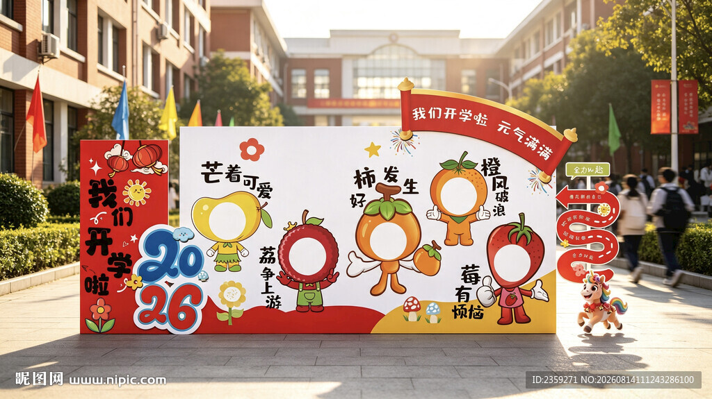 开学美陈