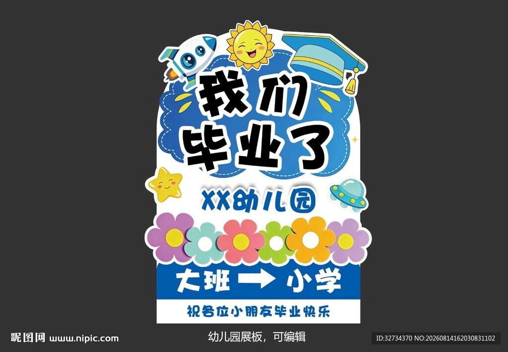 我们毕业了