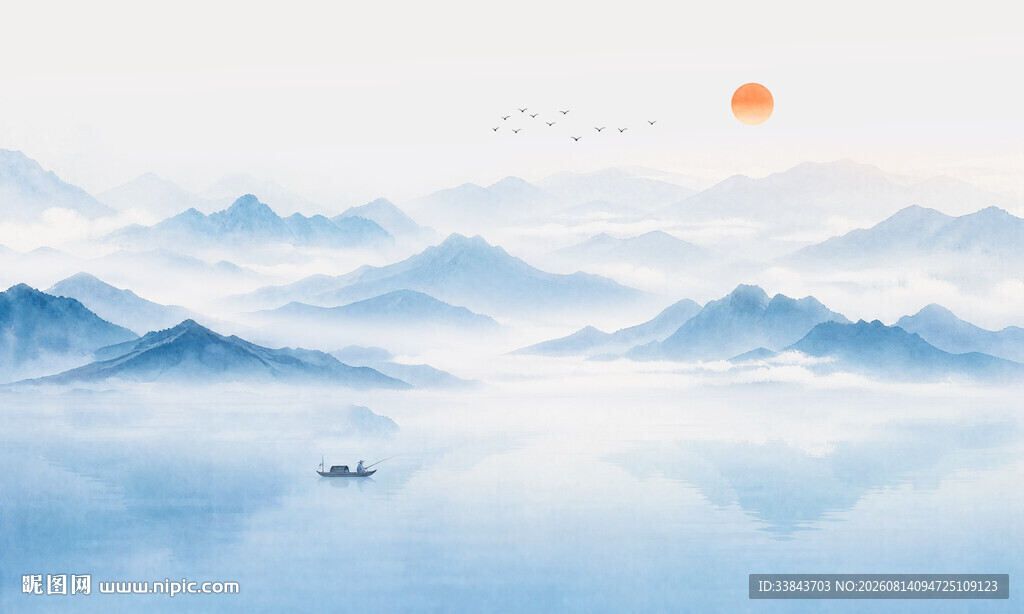 意境水墨画