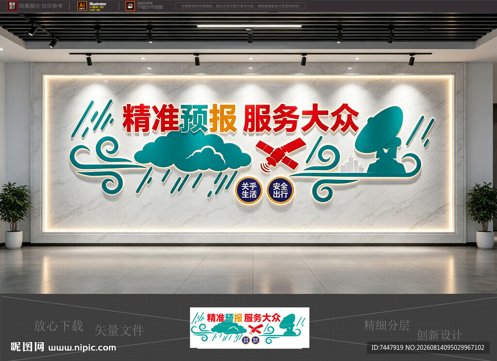 天气文化 气象文化墙