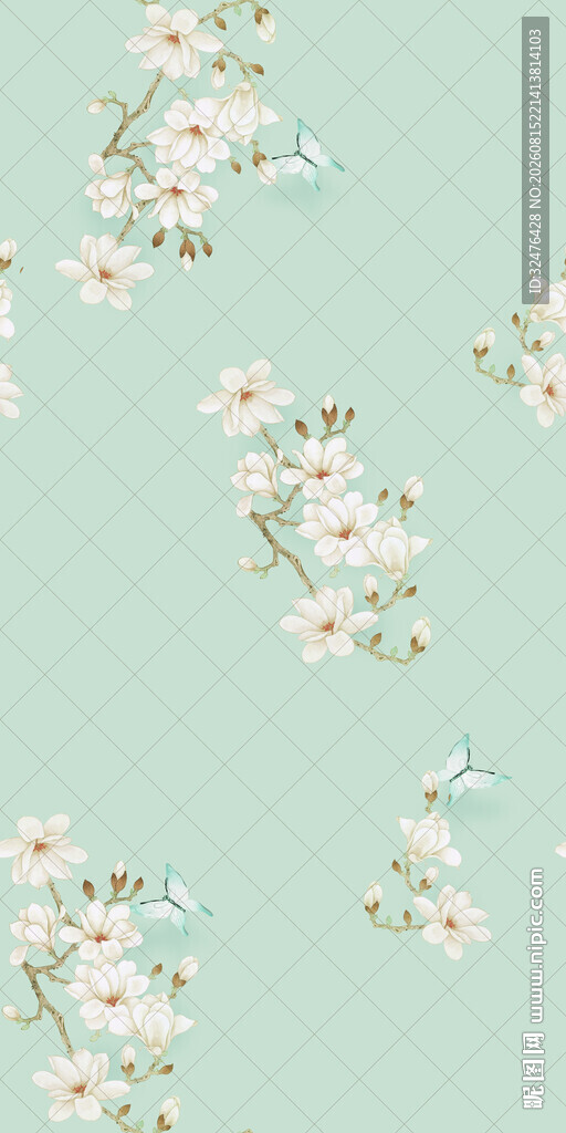 清新淡雅花卉汉服