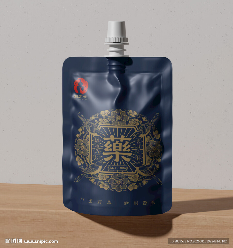 中药液自立袋包装
