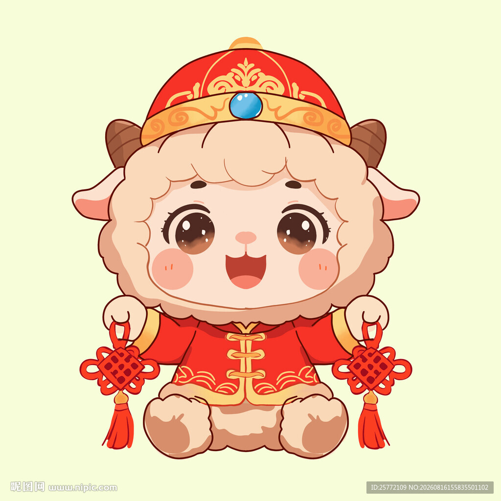 喜庆小羊贺新春
