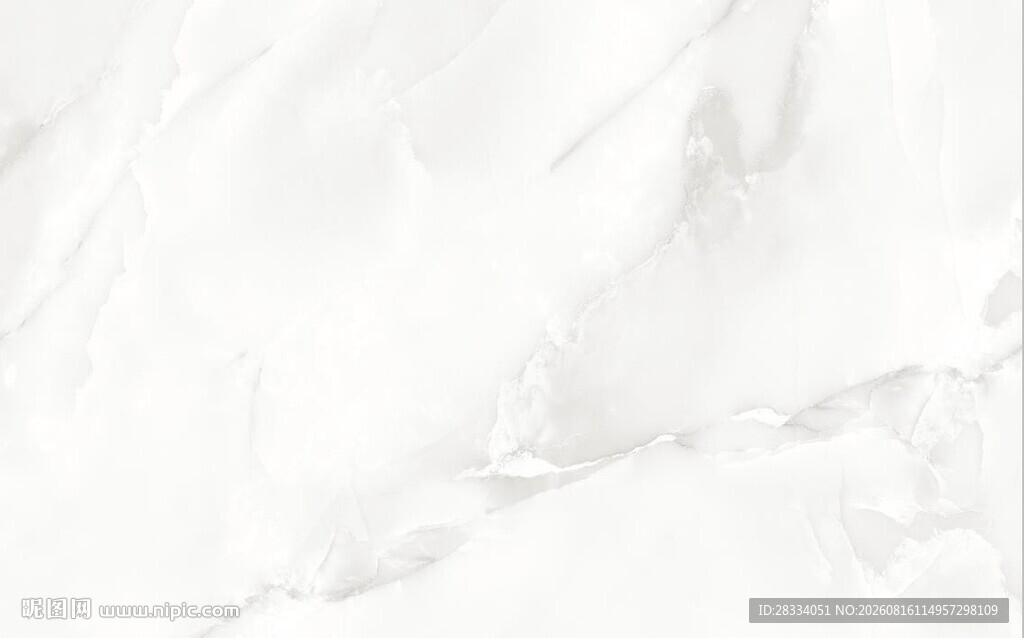 纯白大理石纹理背景图