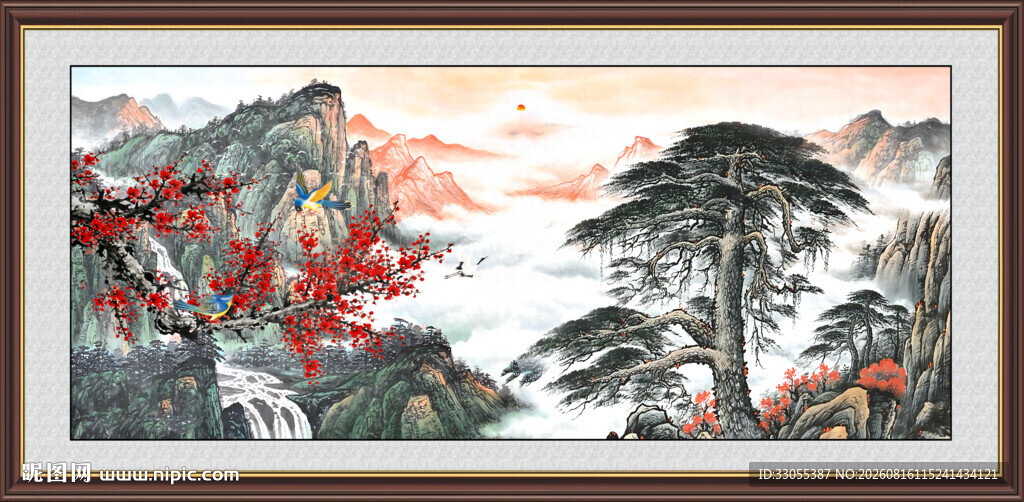 国画山水